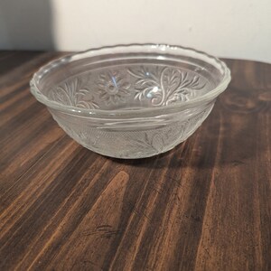 Indiana Glass Clear Sandwich Glass Bowl