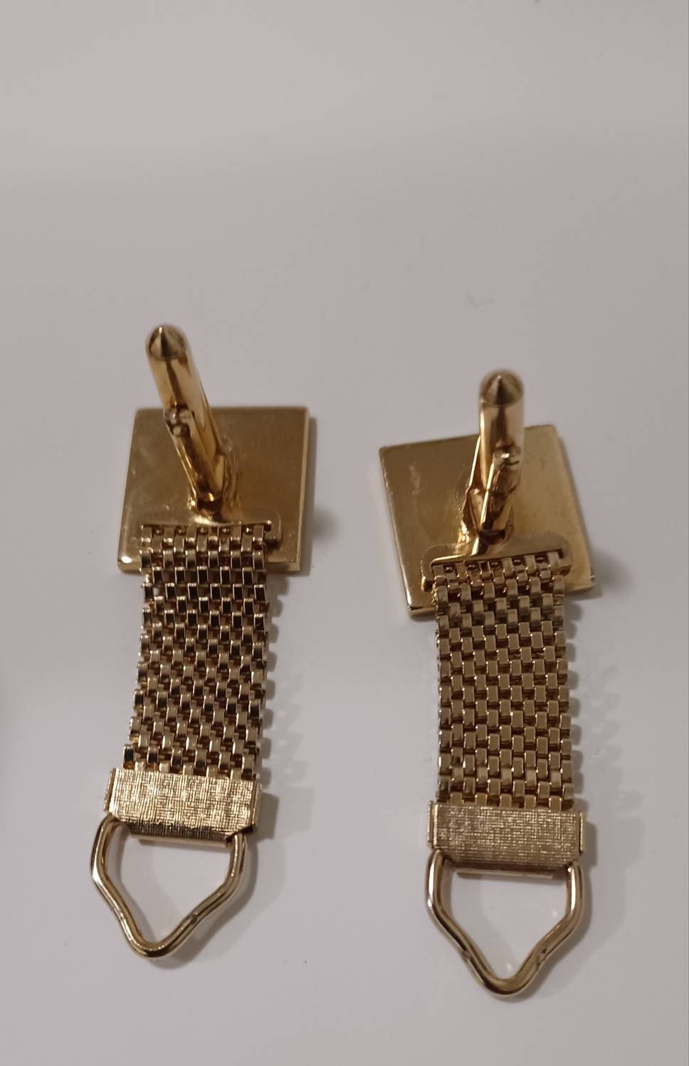 Boutons De Manchette Swank Années 70 - Neufs Dans Boîte D'origine - Vintage Rétro