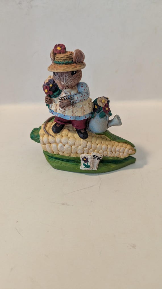 ・Mouse on corn cob・１９８１年・１４cm・ Cop・ 人気便利グッズ cob・1981年・14cm・ corn on ・Mouse Cop