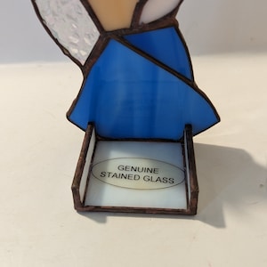 Stained Glass Angel Candleholder