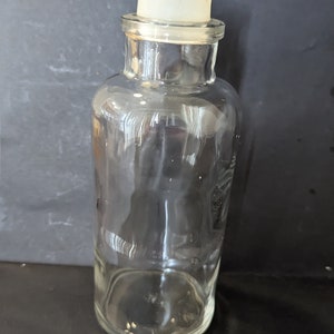 Wheaton Glass Co Apothecary Bottle with Cork