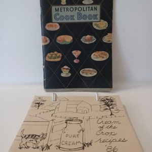 Vintage Metropolitan And Sorority Cookbooks