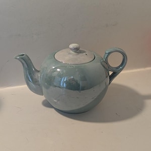 Vintage Lusterware Teapot with Lid