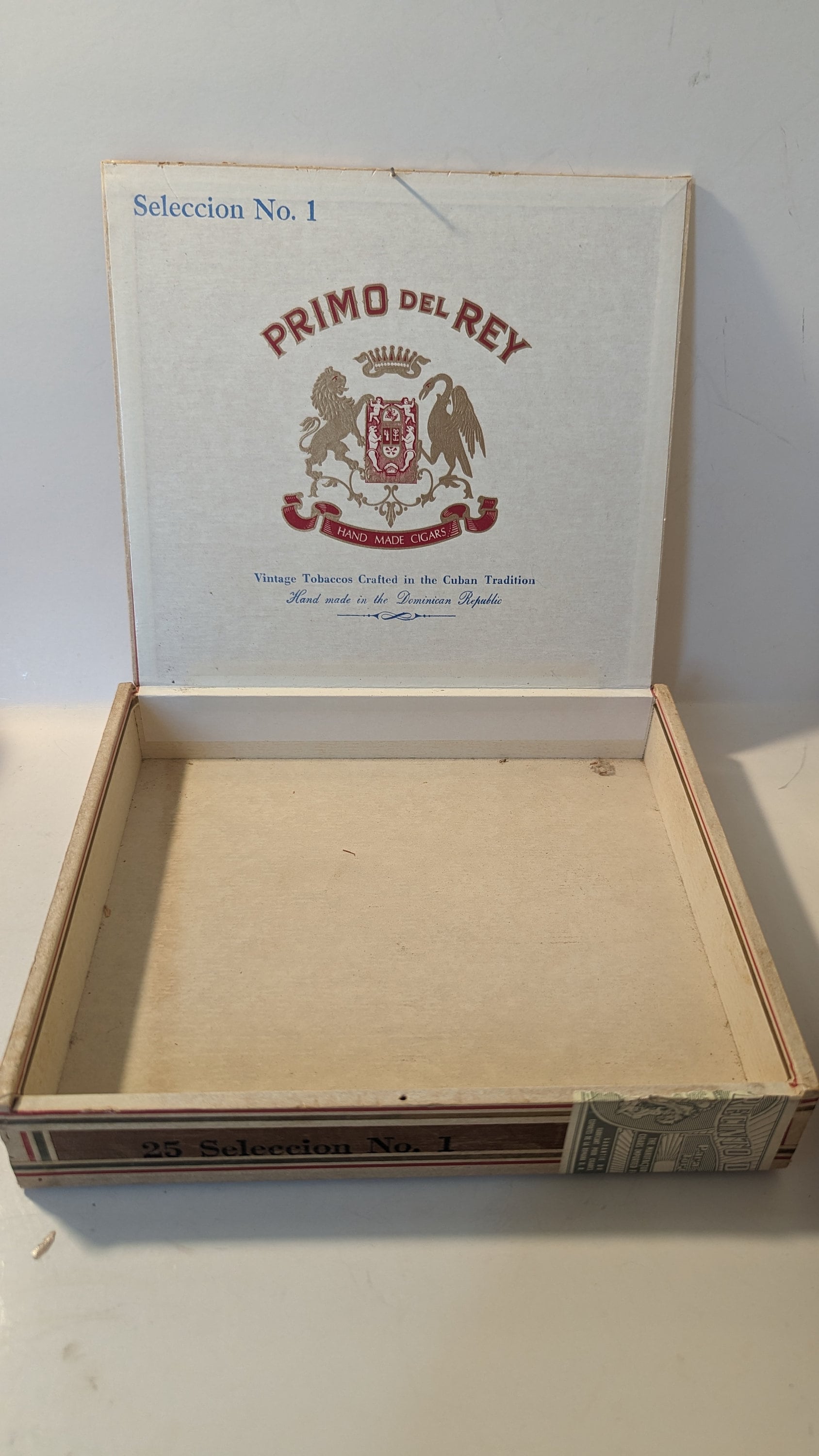 Vintage Wooden Primo Del Rey Cigar Boxes Set of 3 - Etsy
