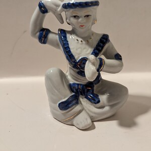 Ceramic Temple Tibetan Buddha Figurine