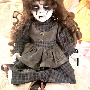 Rare Horror Ooak Doll Haunted