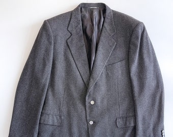Vintage YSL Yves Saint Laurent Reversible Big Logo Jacket - Etsy