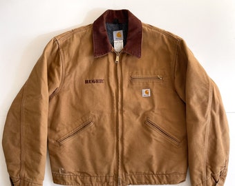 Vintage Carhartt Detroit chaqueta manta forro Carhartt Ruger 90's Carhartt chaqueta bomber