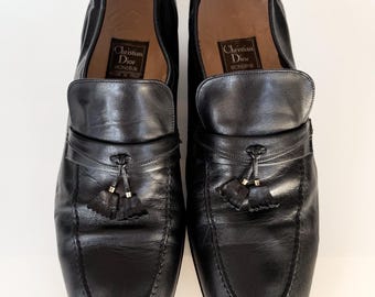 Vintage men’s Christian Dior Brown Tassel Loafers 10 Dior | Shoes | Vintage Christan Dior Kiltie Tassel Loafers  main image 3