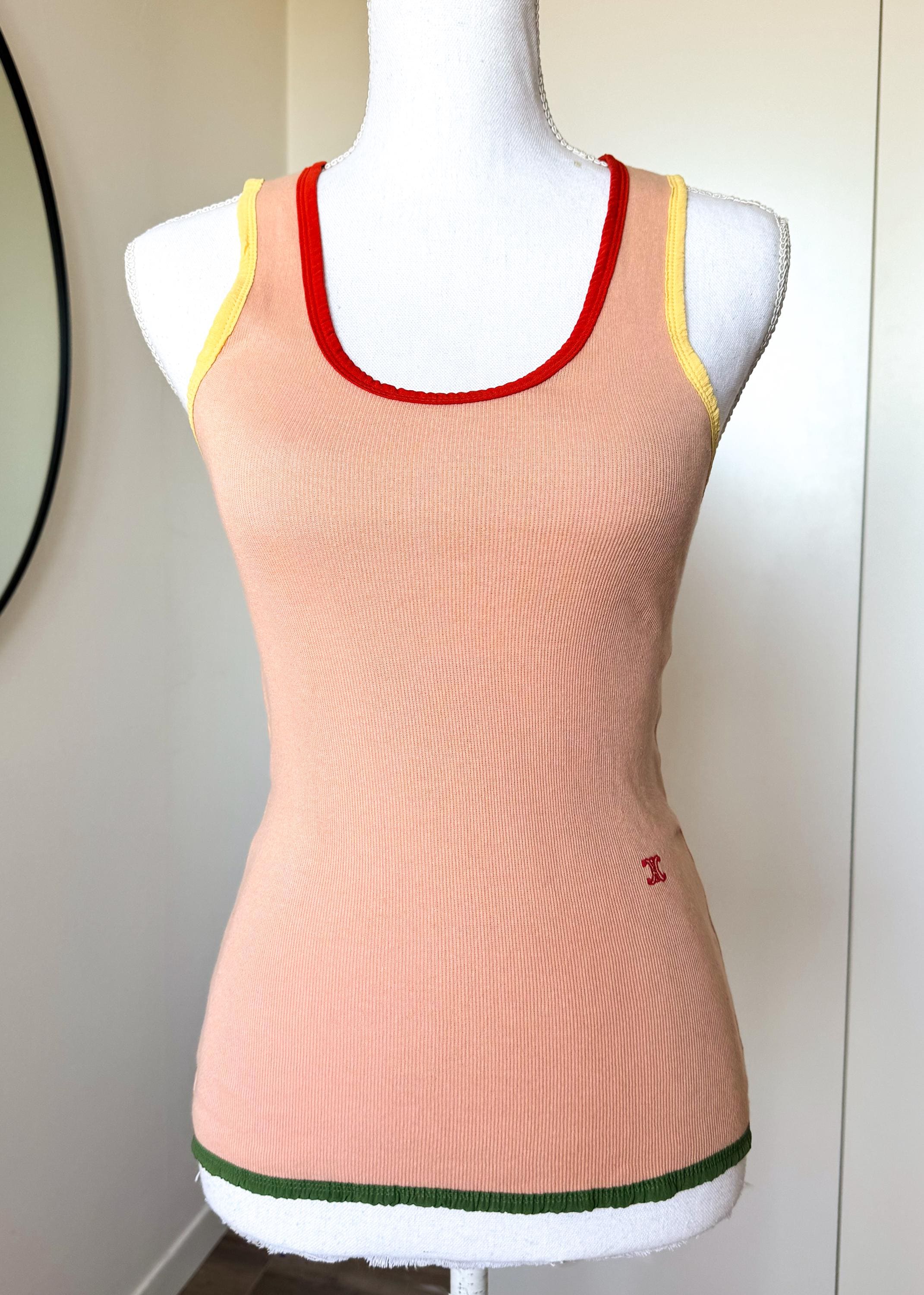 Vintage Chanel Tank Top - Etsy