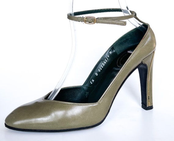 Vintage Christian Dior shoes Mary Jane ankle-stra… - image 8