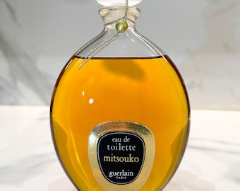 Винтажный Guerlain Mitsouko EDT 250 мл – Редкий флакон Splash 1960-70-х годов – Легендарный шедевр шипра – Флакон для духов Lalique