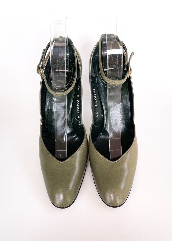 Vintage Christian Dior shoes Mary Jane ankle-stra… - image 6