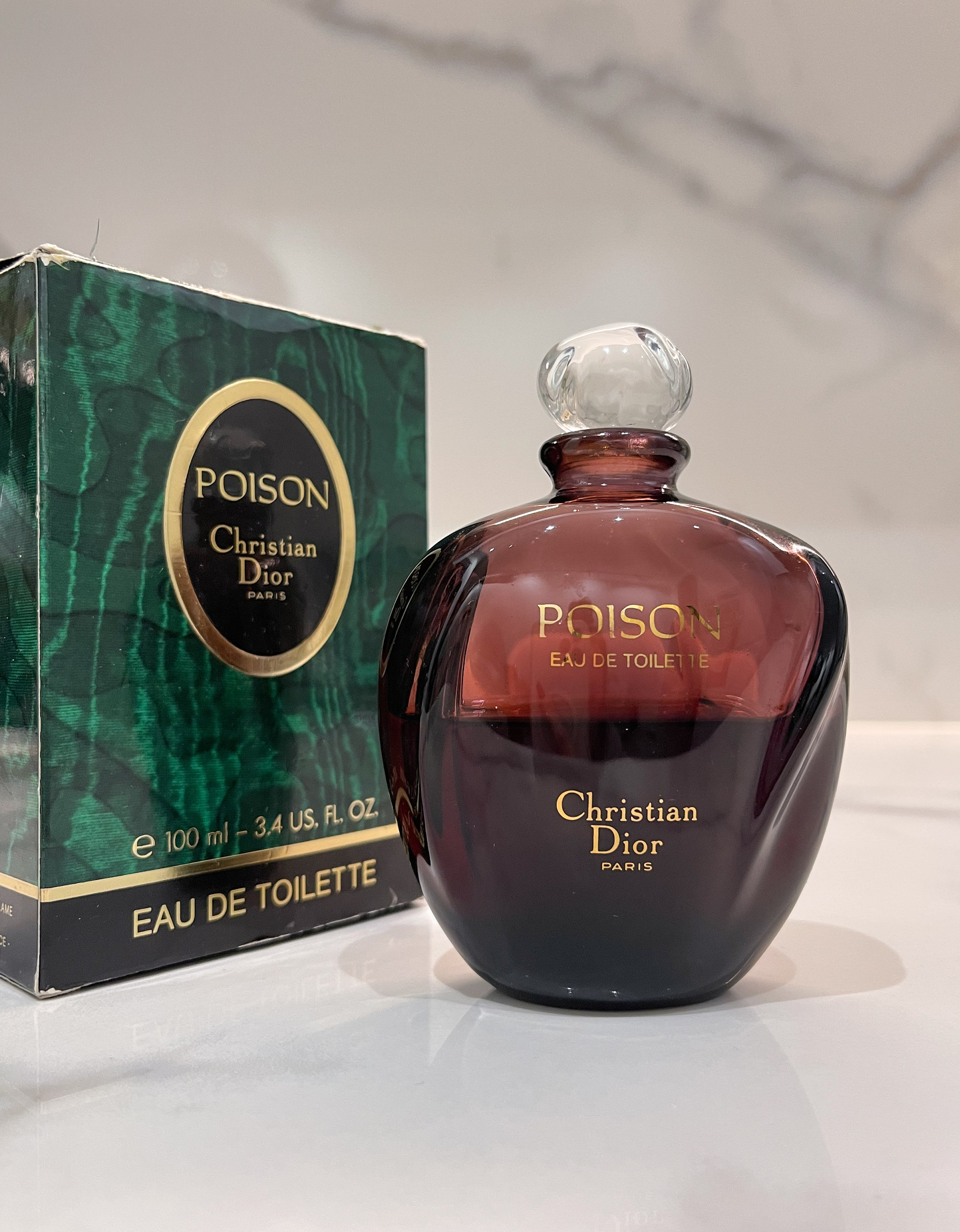 値下げ中✨ヴィンテージ❤️クリスチャンディオール プアゾン❤️100ml 廃盤 ヴィンテージ クリスチャン・ディオール プワゾン オードトワレ 100ml