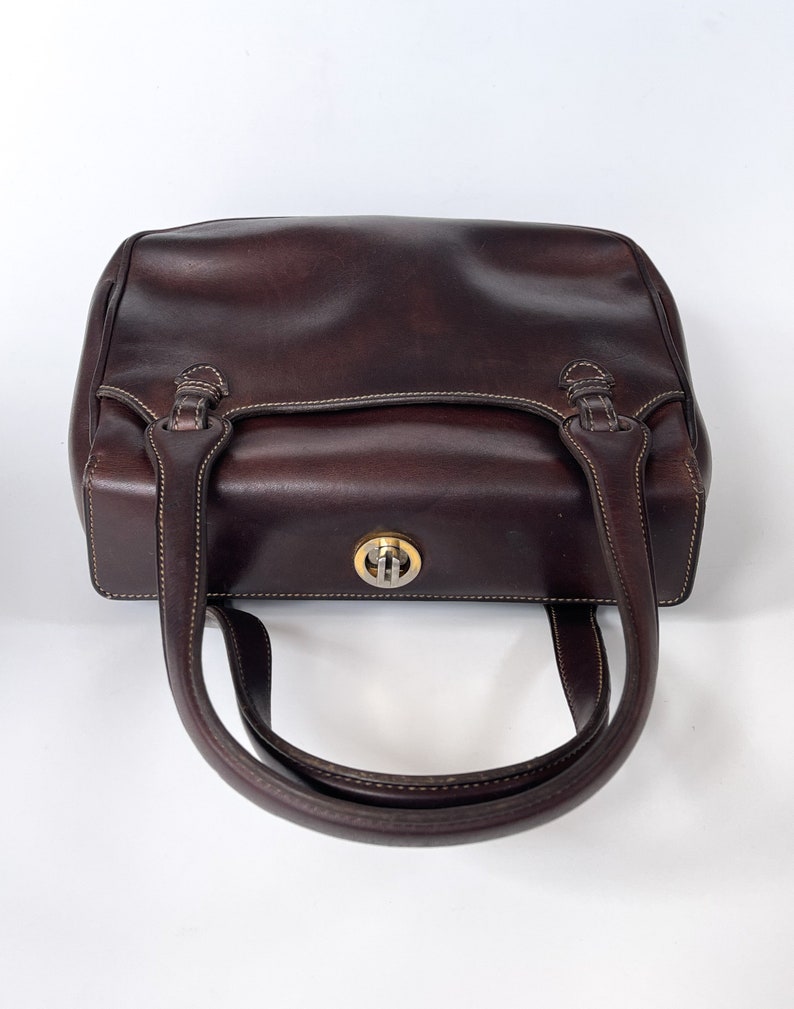 Vintage Gucci Bag Brown Leather Gucci Handbag Chocolate Leather Bag vintage-gucci-bag-brown-leather-gucci-handbag-chocolate-leather-bag