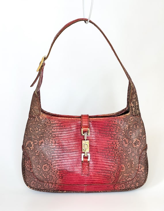 Gucci Jackie 1961 small python bag for Women - Prints in UAE | Level Shoes