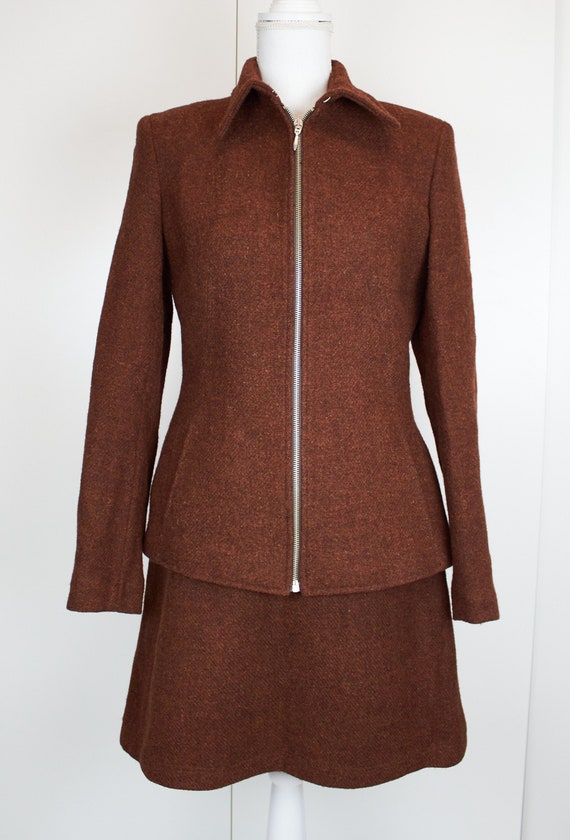 Paul smith tweed suit deals