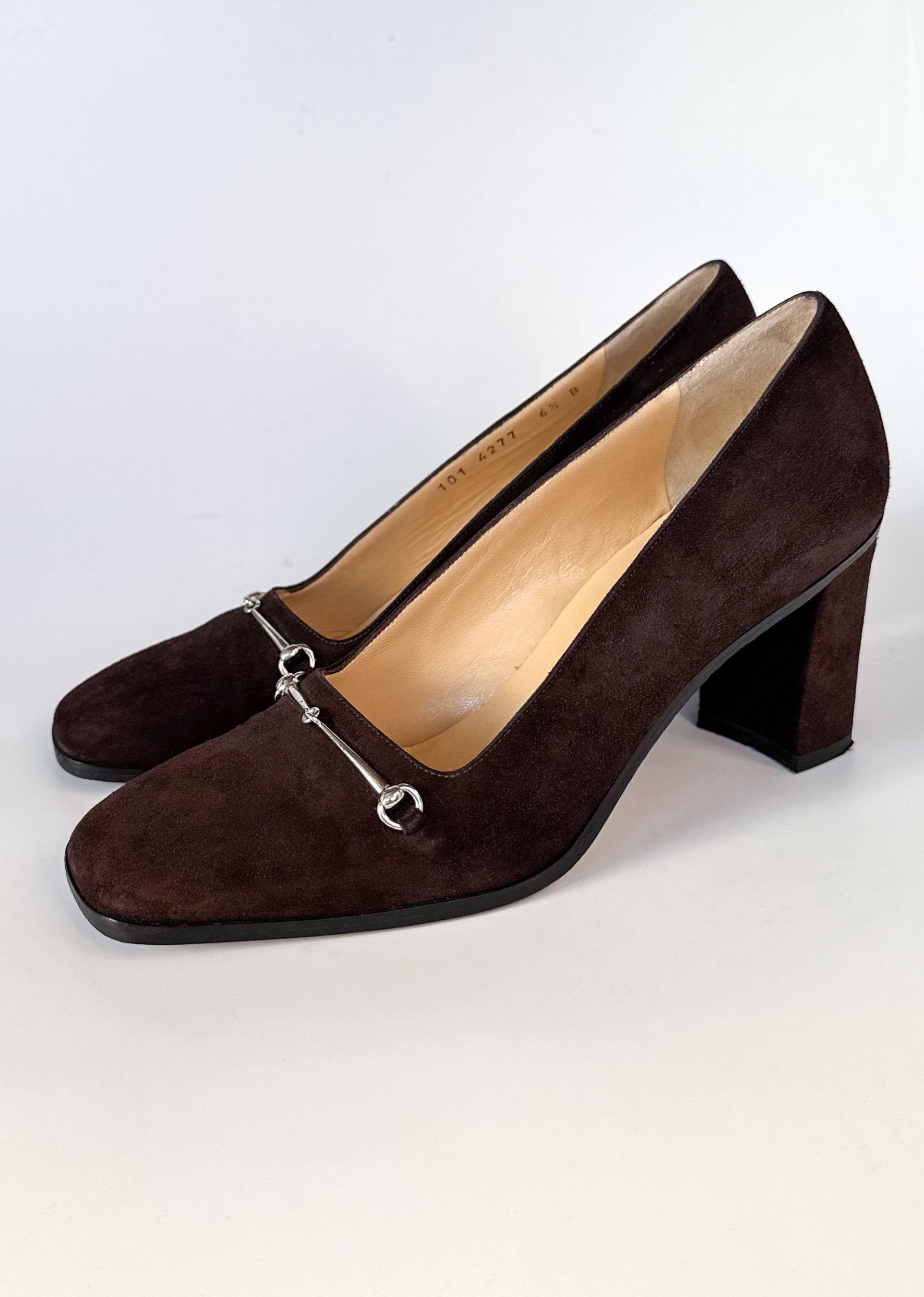 Vintage Gucci Pumps - Etsy Canada