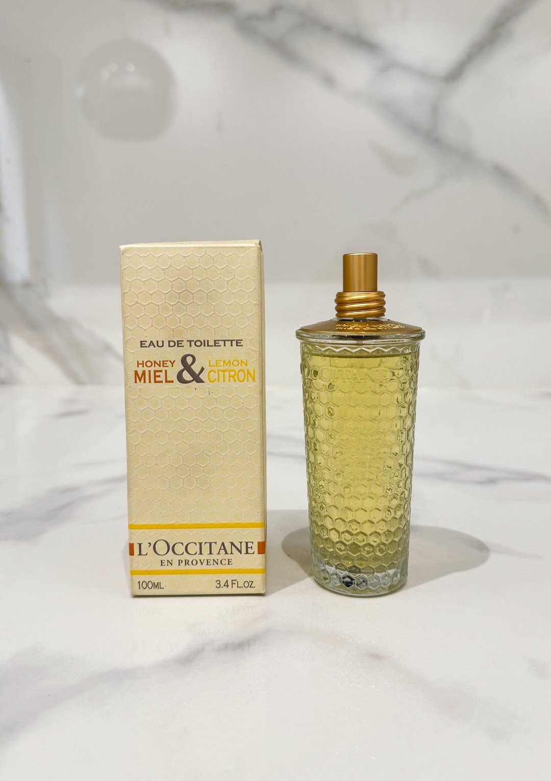 Vintage L'occitane Honey Lemon Eau De Toilette