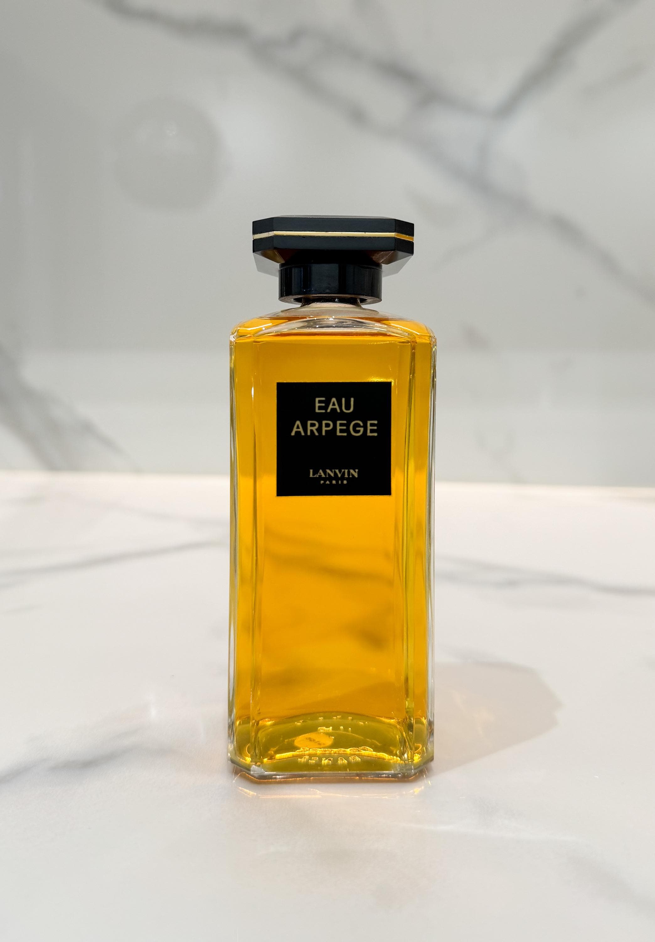 Vintage Lanvin Arpege Perfume 1924 Art Deco Splash Large Bottle