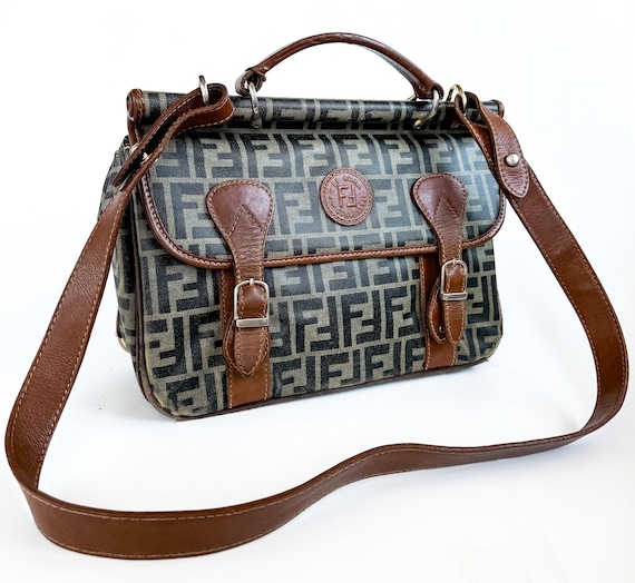 Fendi satchel handbag hotsell