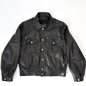Cp Company Leather Jacket - Etsy