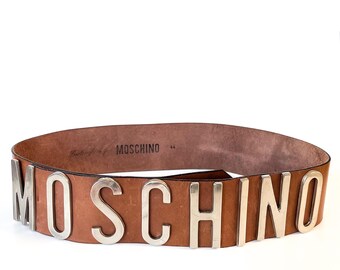 Authentic MOSCHINO Belt, Vintage, Cheap & Chic (8/M) - Etsy display picture 2