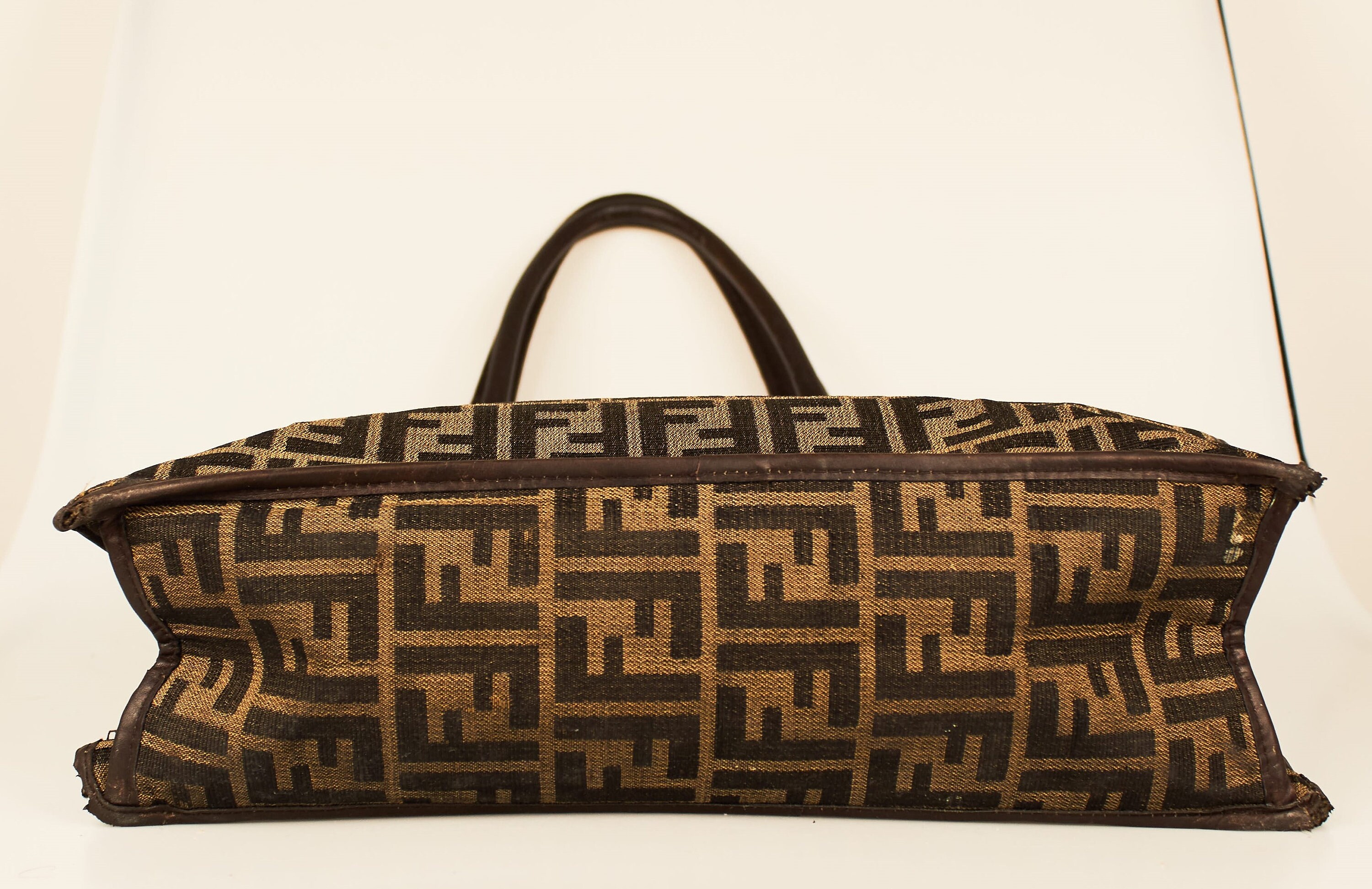 Vintage FENDI Bag FF Zucca Monogram Bag Fendi Do Jour Large Vintage FENDI Bag FF Zucca Monogram Bag Fendi Do Jour Large