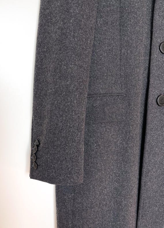 ヴィンテージ ドルチェ＆ガッバーナ ウールコート、メンズ グレー