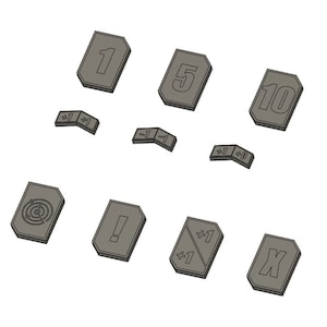 Star Wars Unlimited Alternative Tokens for 3D printer