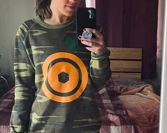 Organic Camo Sweatshirt