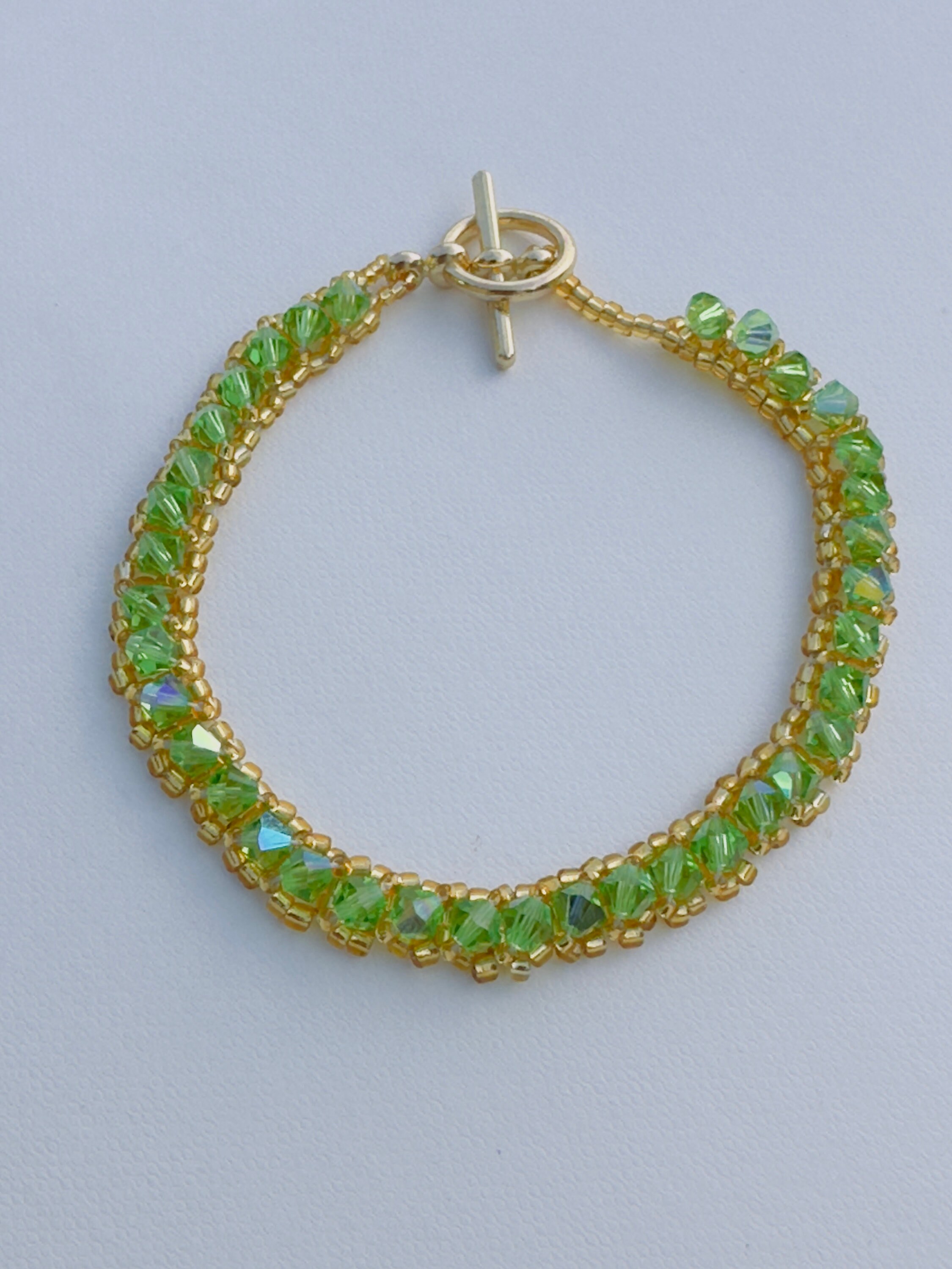 Beaded Tennis Bracelet Etsy Canada