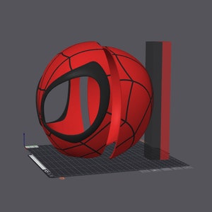 Spidey Mask 3D Model STL File - Etsy