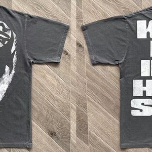 Hellstar Studio Kiss Me in Hell T-shirt High Quality Flared Y2K Tee - Etsy