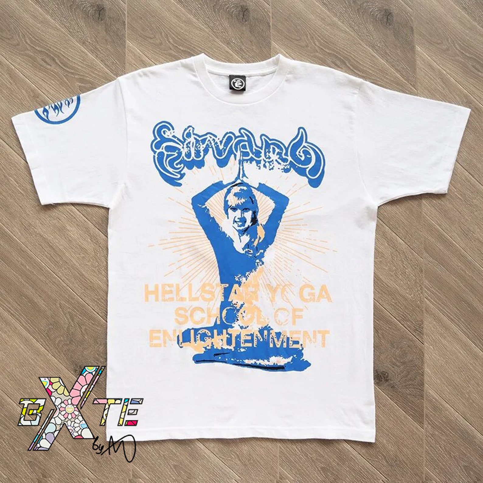 Hellstar Nirvana 'yoga School of Enlightenment' Washed T-shirt High ...