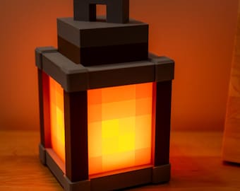 Minecraft Inspired Customisable Night Light