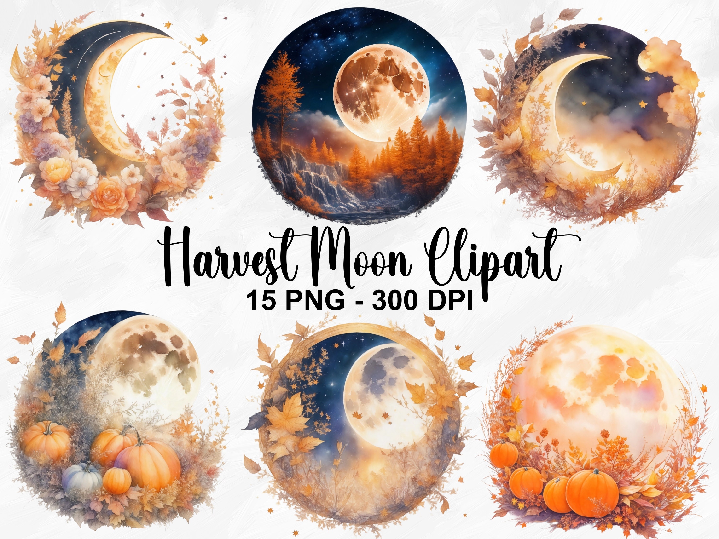 Rowena Supernatural Harvest Moon | Art Board Print