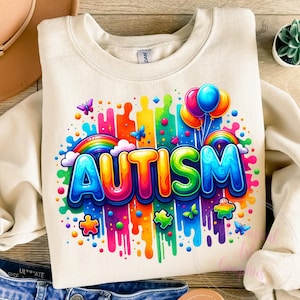 Concienciación sobre el autismo PNG, Apoyo al autismo PNG, Sublimación inspiradora sobre el autismo, Concienciación creativa sobre el autismo, Autismo positivo PNG, Uso comercial