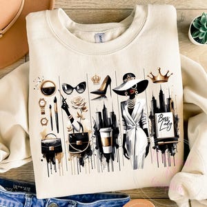 Acquerello Black Boss Lady PNG, Clipart donna nera, Black Boss Lady Png, Clipart ragazza boss, Clipart ragazza nera boss, Uso commerciale