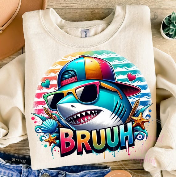 Bruh Shirt Designs, Shark Shirt PNG, Boys Shirt PNG, Shirt Sublimation PNG Designs, Guy Shirt Design, Man Sublimation Files, Commercial Use