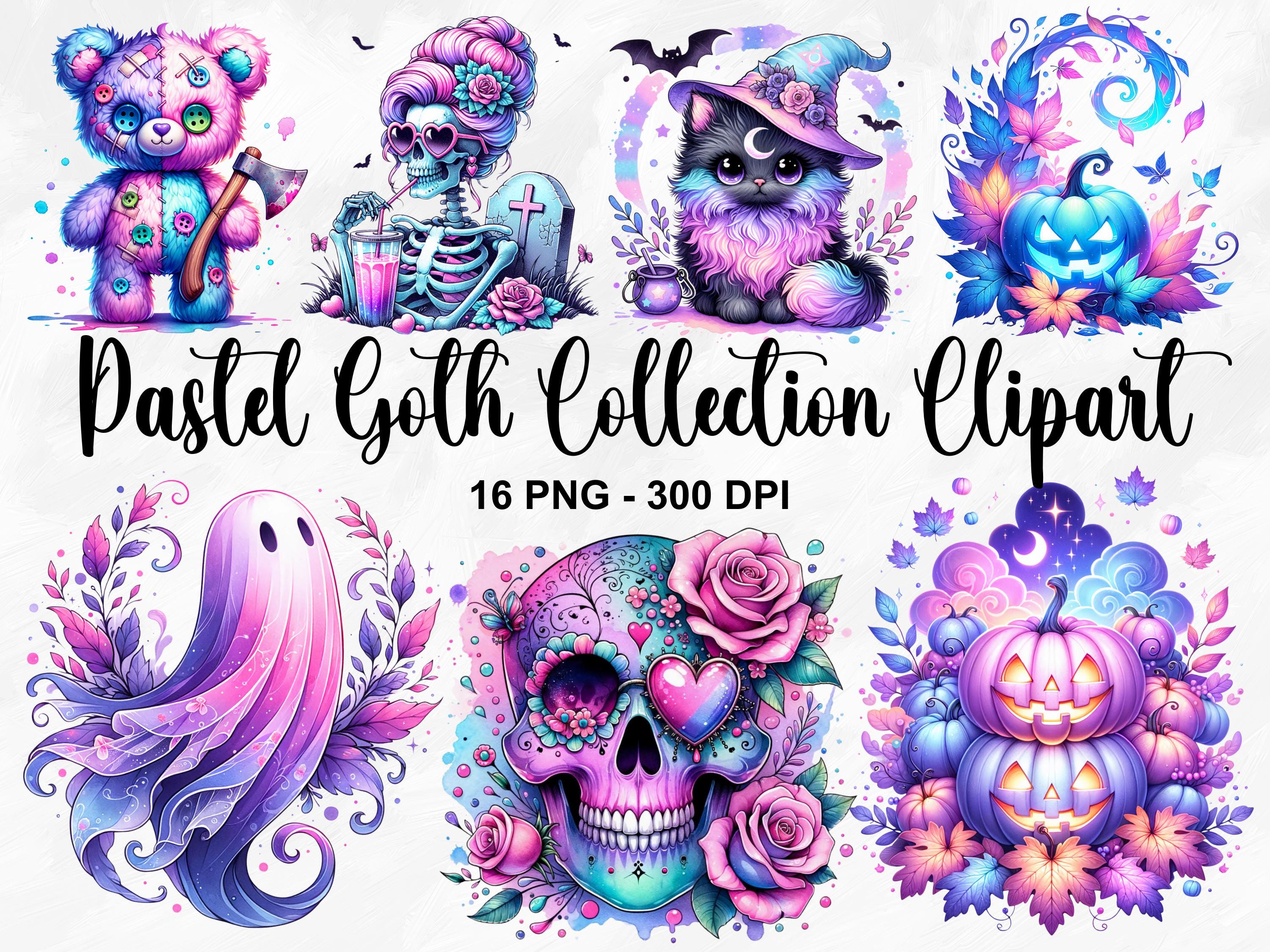 Pastel goth png - Etsy México, image size:3000x2250