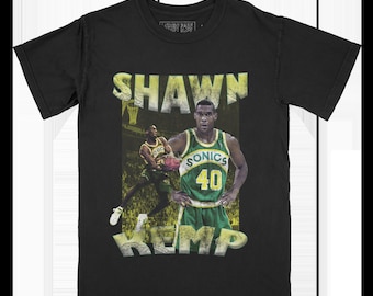Camiseta con gráfico de Shawn Kemp