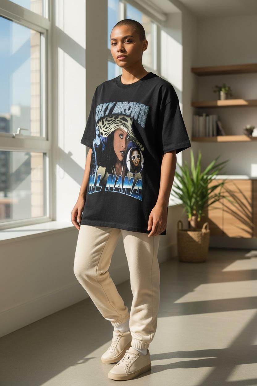 Foxy Brown Ill Na Na Shirt – 90s Hip Hop Tee, Female Rap Icon