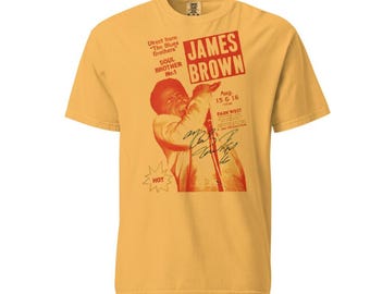 Camiseta vintage de concierto de James Brown – Soul Brother No.1