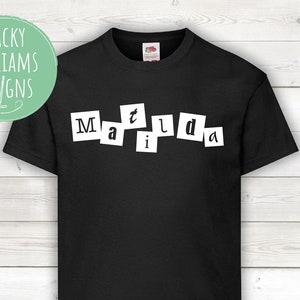 MATILDA t-shirt, Matilda blocks