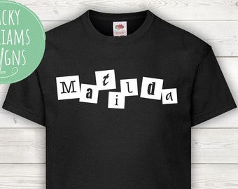 Camiseta MATILDA, bloques Matilda