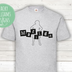 MATILDA t-shirt, Matilda silhouette