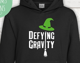 Defying Gravity Kids Hoodie - Wicked Musical Theatre Theme