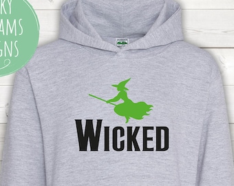 Wicked Kids Hoodie: Theatre Musical Sweatshirt