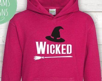 Wicked Kids Hoodie: Theatre Musical Theme